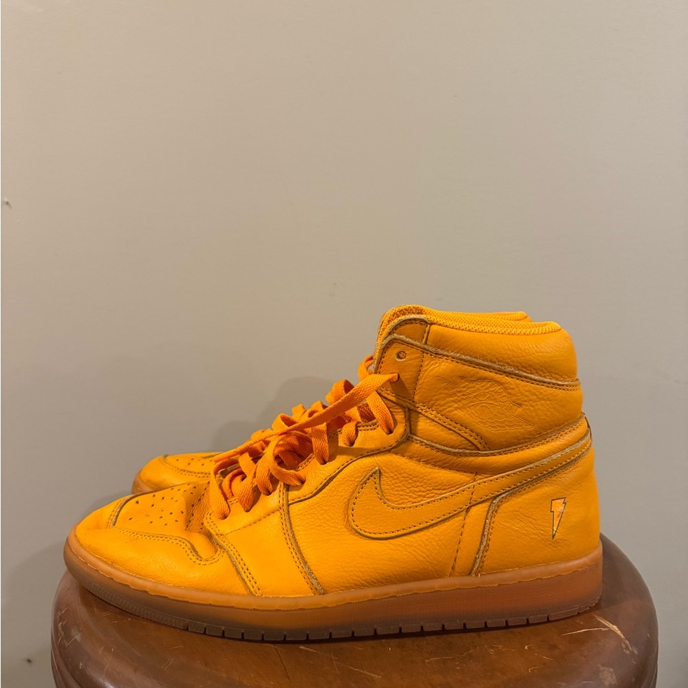 2017 Nike Air Jordan 1 Retro High OG Gatorade Orange Peel - Picture 8 of 14